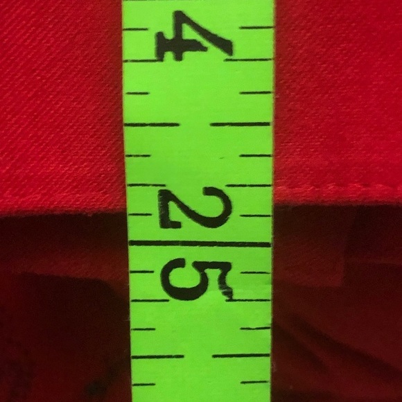 Red Embellished Top. Size Med .Like new. - Picture 9 of 9